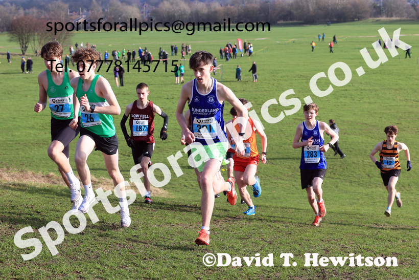 Mens Under-17s 2026 NEHL Sherman Cup and Davidson Shield, Temple Park, South Shields. Photo: David T. Hewitson/Sports for All Pics